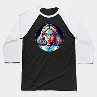 trippy alice Baseball T-Shirt